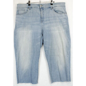 NYDJ Sky Blue Cropped Jeans